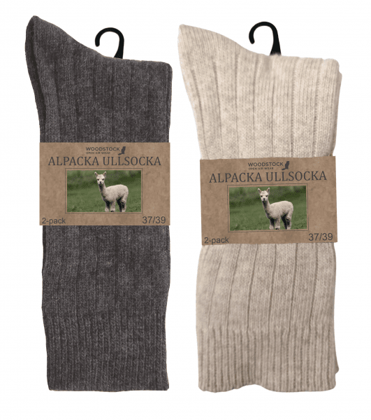 ALPACKA ULLSOCKA IFRÅN WOODSTOCK
