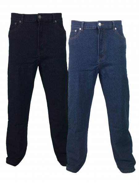 Berga Jeans blåa och svarta