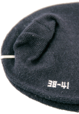 The sock for you Knästrumpa i kashmirull och lös resår