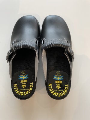 Torpatoffeln Helmjuk toffel med mjuk innesula och vristrem
