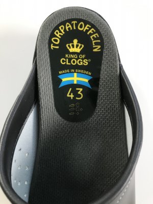 Helmjuk torpatoffel med uppbyggd innesula