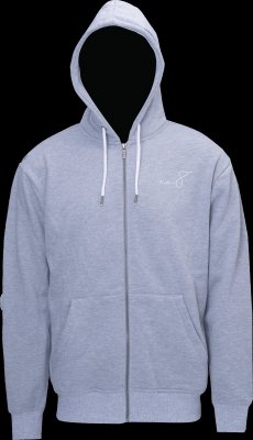 No.8 Hoodie med zip